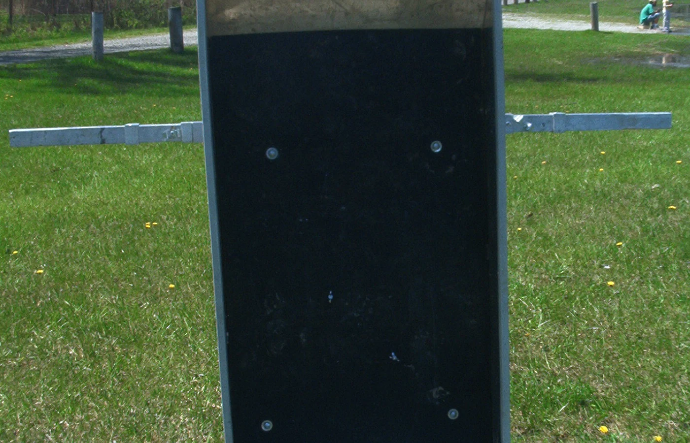Actual Tadpole Pontoon components laid out for assembly